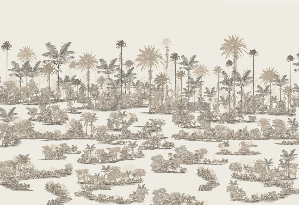 Mural Papel tapiz isla de palmas · Papel tapiz