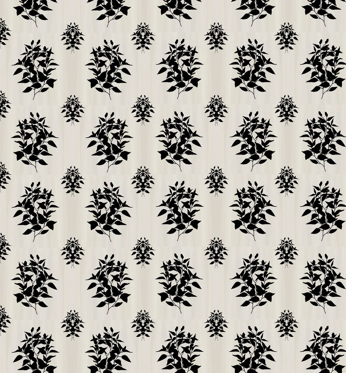 Hojas negras · Papel tapiz