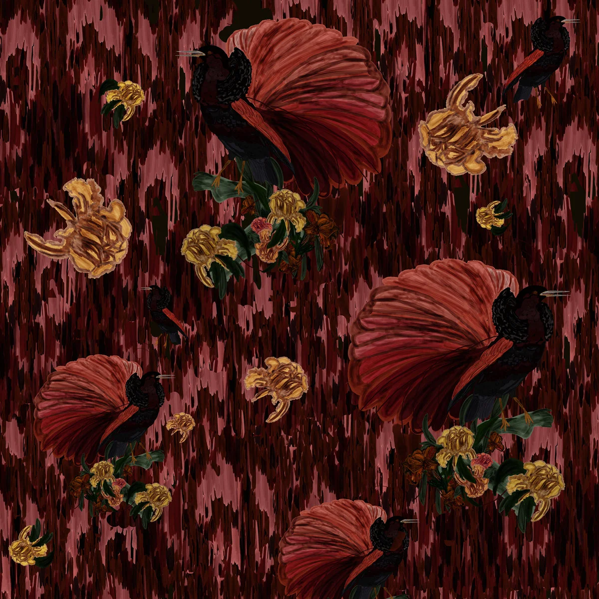 m chita pink · Papel tapiz